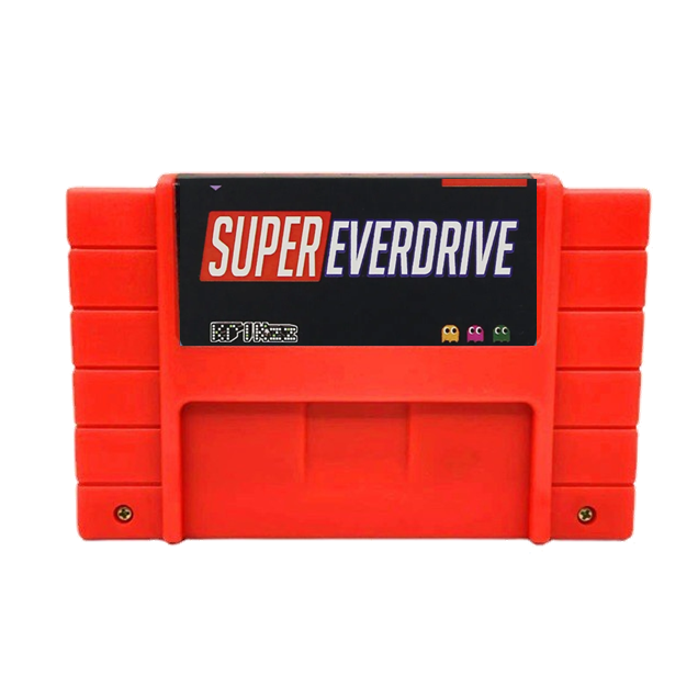 THE latest super everdrive with 8G card chip memory for SNES Game Console Japanese and European versions: WHITE