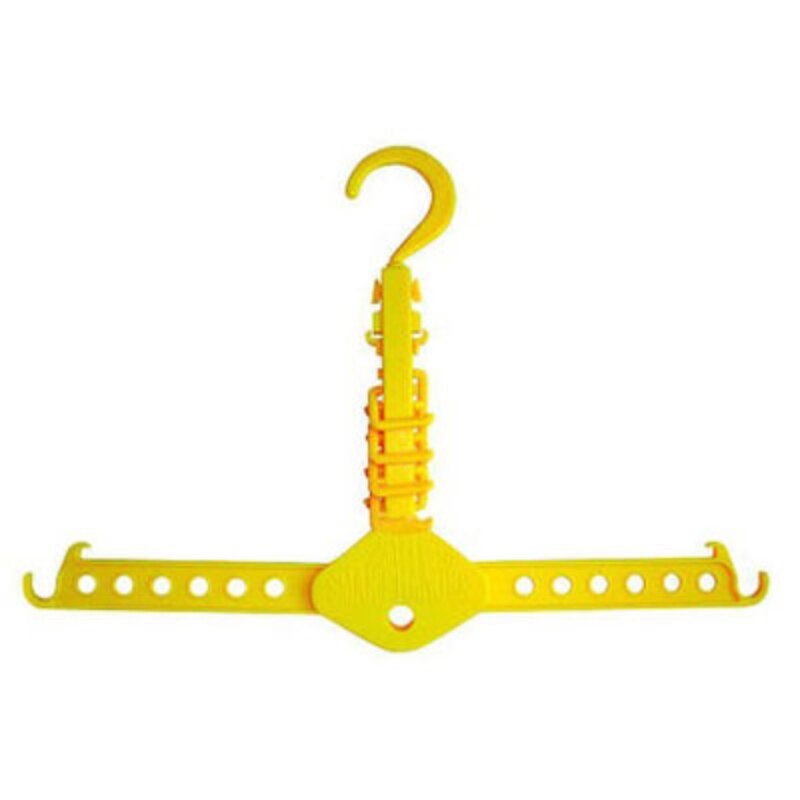 Multi-Functional Space Saving Folding Clothes Hanger Clothing Drying Rack TUE88