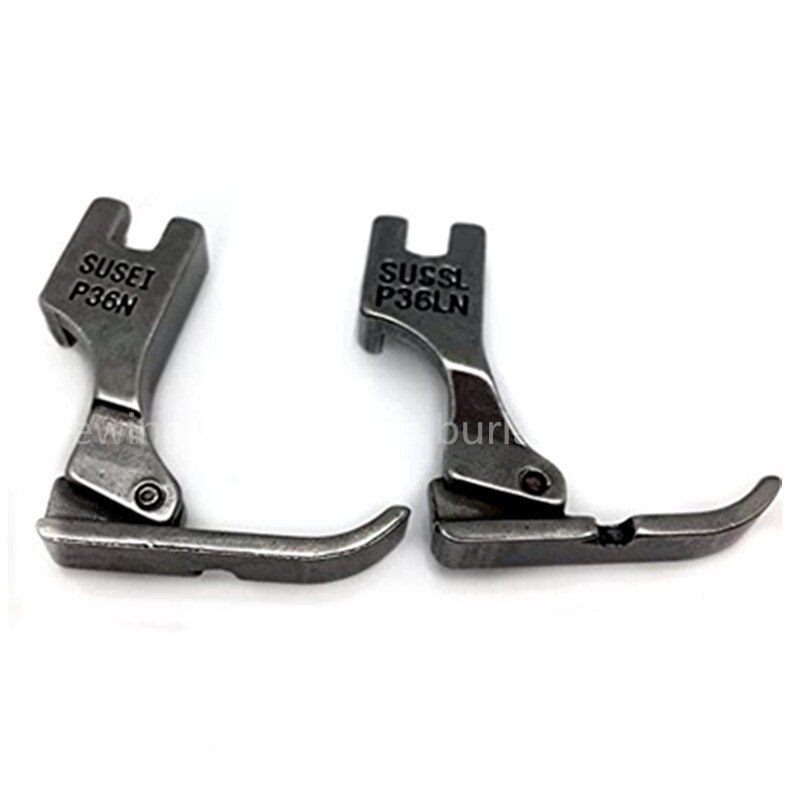 2 PCS NO.P36N/P36LN Hinged Cording Presser Feet Foot for JUKI DDL-5550, 8300 ,8700, 555 ,227, 5BB5010