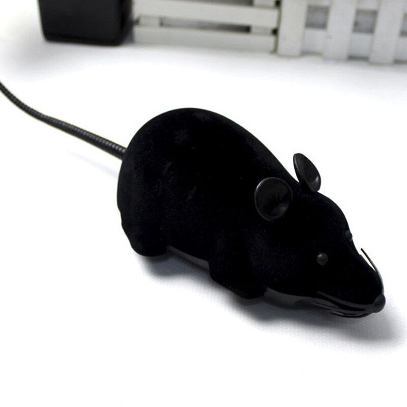 Neue 8 Farben Katze Spielzeug Maus Fernbedienung Drahtlose Simulation Maus Spielzeug Elektronische Ratte Mäbenutzen Spielzeug Neuheit Haustier liefert: C