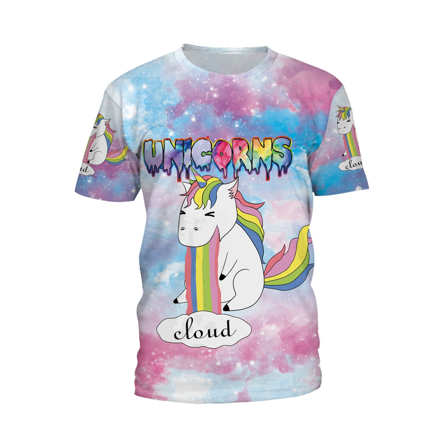 Meisjes T-shirt met korte mouwen zomer T-shirt meisjes ronde