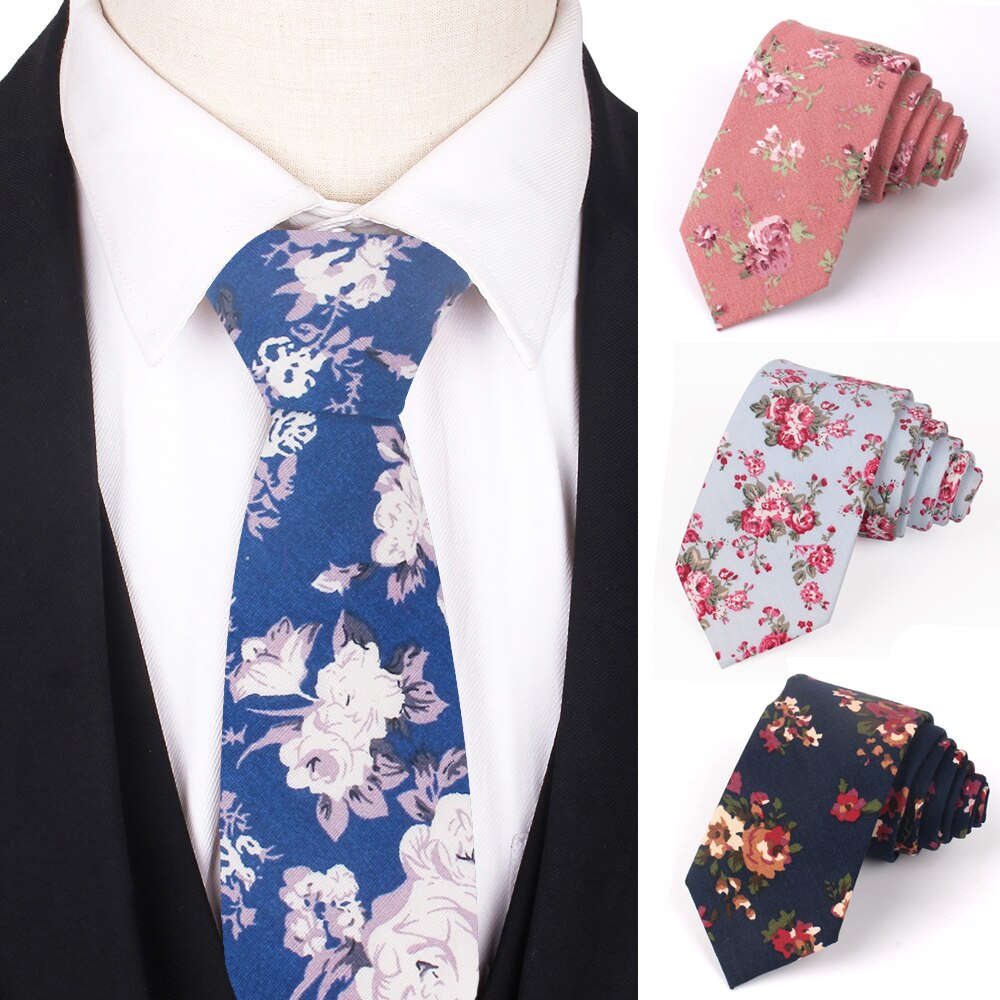 Katoen Dassen Casual Bloemen Stropdas Voor Bruiloft Pakken Skinny Tie Voor Mannen Vrouwen Slanke Mannen Stropdas Gravatas Ties