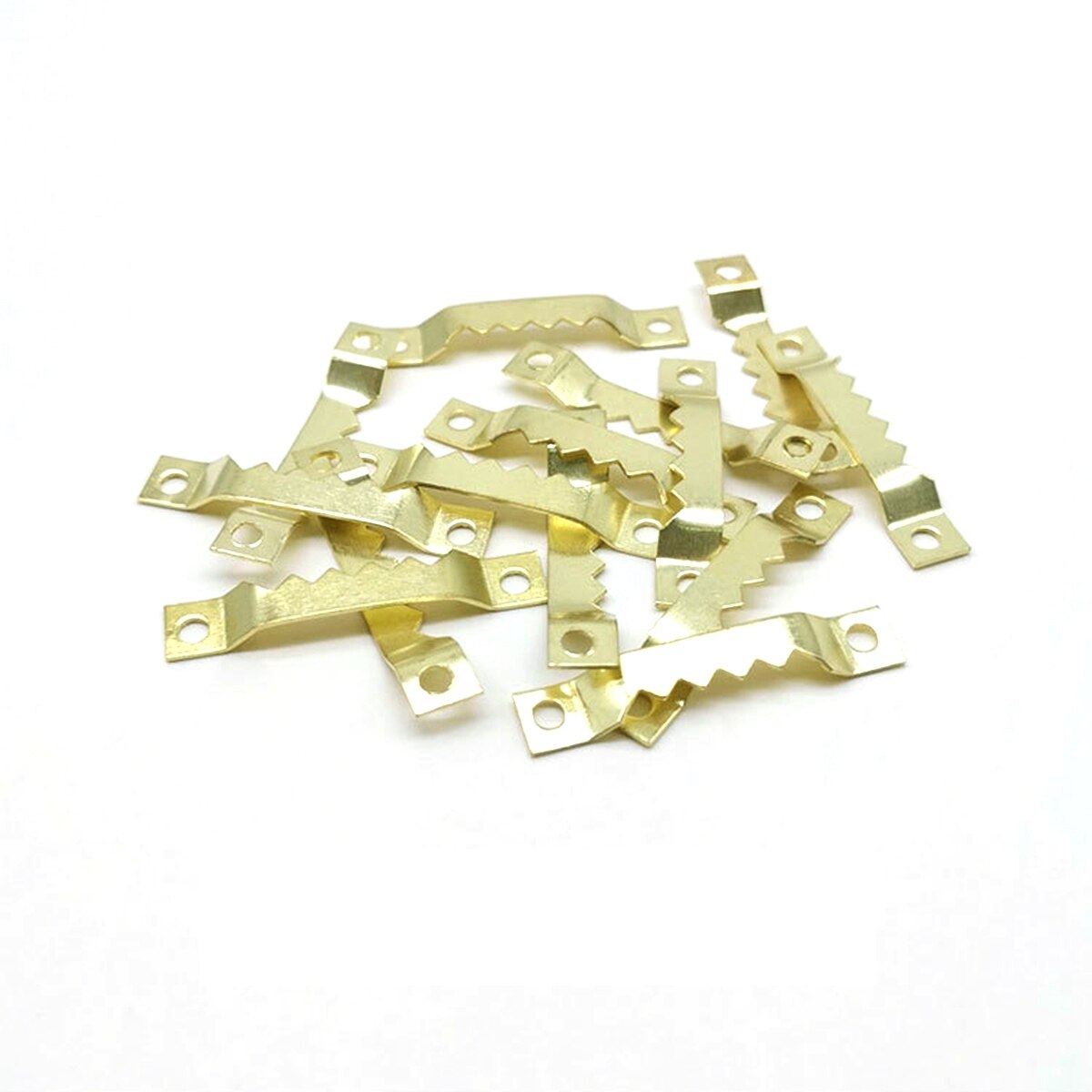 50 Pack Small Sawtooth Picture Hangers Steel Pictu Grandado upright-autumn-watt-picture-hook-sawtooth-prescription-luminance-spare