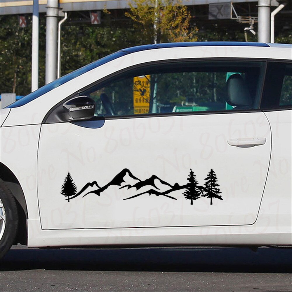 Auto Sticker Boom Berg Camper Auto-Styling Voertuig Reflecterende Decals Sticker Decor Accessoires WL2051