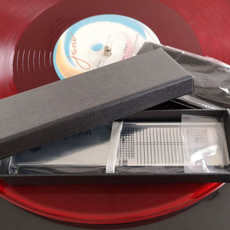Lp Vinyl Cartridge Stylus Azimuth Compensatie Hoek/Kalibratie Gauge Aanpassing Heerser Voor Fonograaf Draaischijf