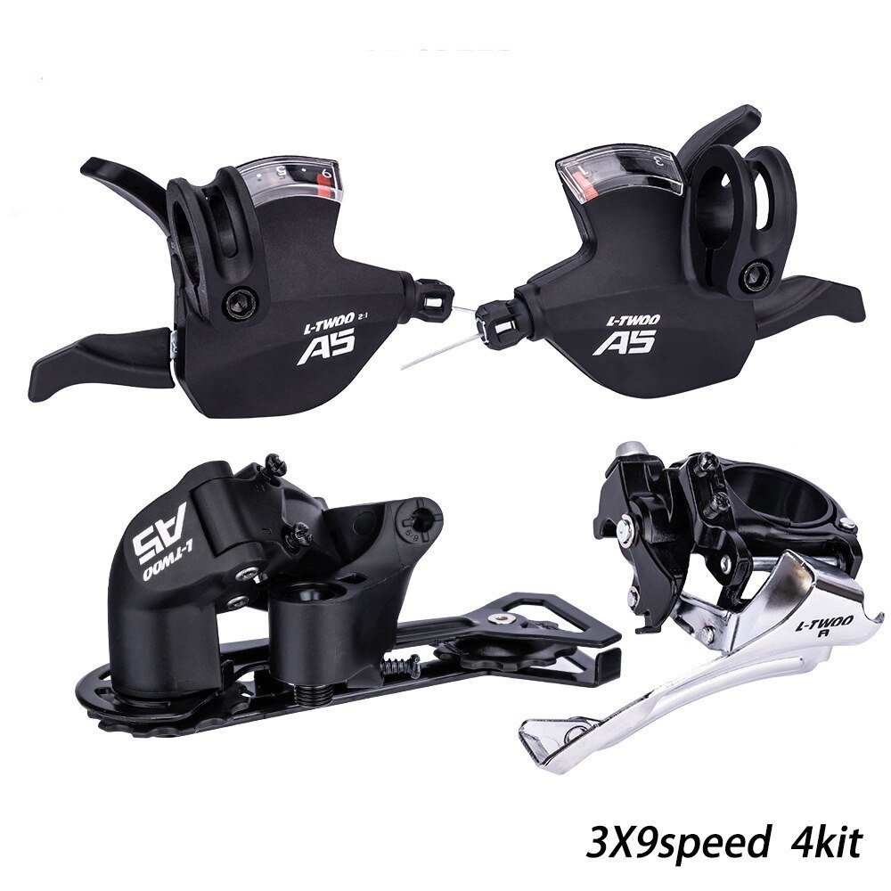 Mtb Bike Front Rear Shifter Levers And Derailleur 3x9 Speed 27s Shifting Groupset Mountain Bicycle Variable Speed 9v: 3x9s Full Set