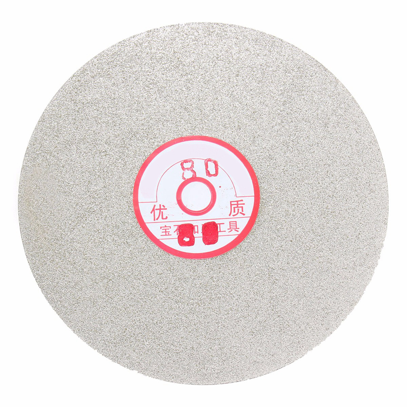 CruSio 4 Diamant-Polierscheiben – Körnungen 600, 800, 1200 & 3000 – 6 Zoll Flach Für Lap-Läpp-Scheiben