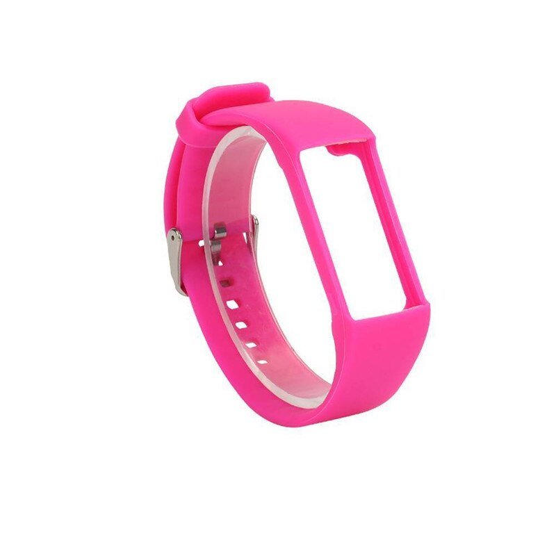 Ersatz Silikon Uhr Band Handgelenk Gurt Armbinde Clever Uhren Zubehör Für Polar- A360 A370 GPS Uhren: rosig