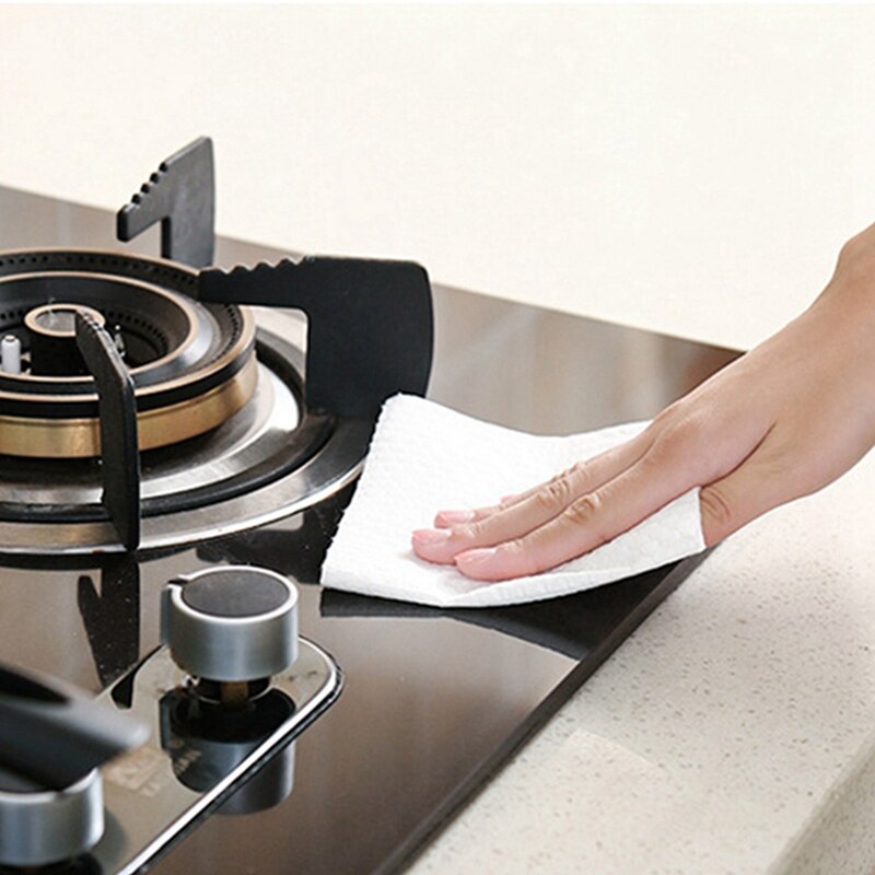 50Pcs Keuken Wegwerp Schoonmaakdoekje Absorberende Non-woven Servies Schotel Reiniging Handdoek Droog Veeg Doek Keuken Gadgets