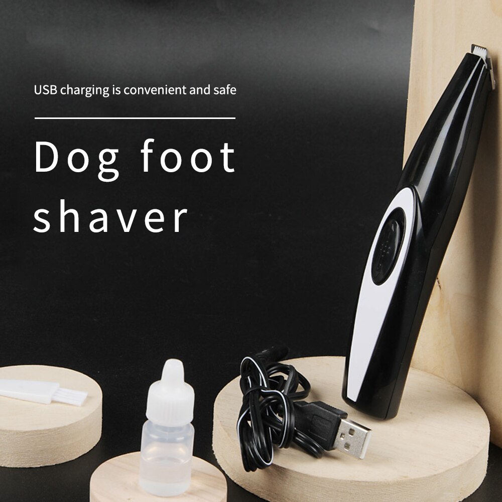 Katt hund fot hårtrimmer djur trimning klippmaskiner laddningsbara mini elektriska katter rakapparater fot hårklippare maskin senaste