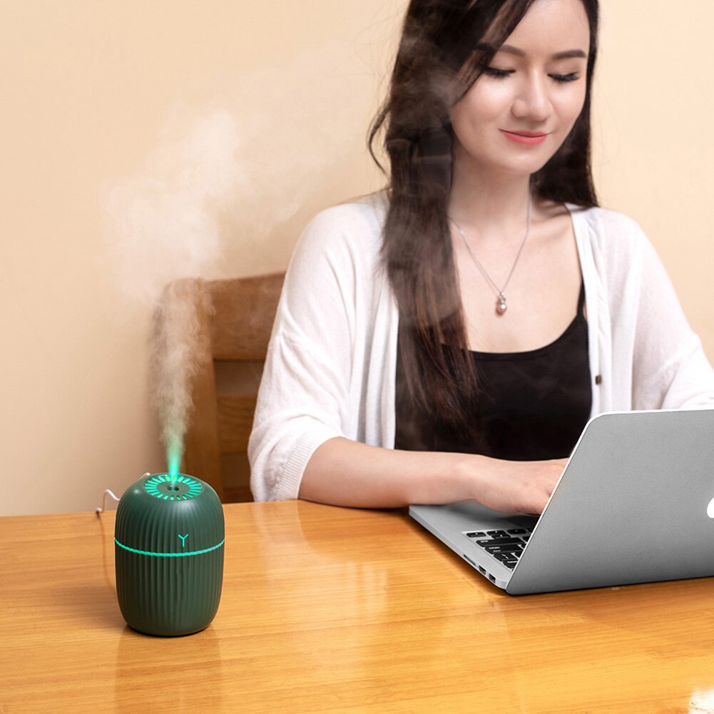 Q8 – diffuseur d'huile essentielle à brume Fine, avec humidificateur d'air, ultrasonique muet, 200ml
