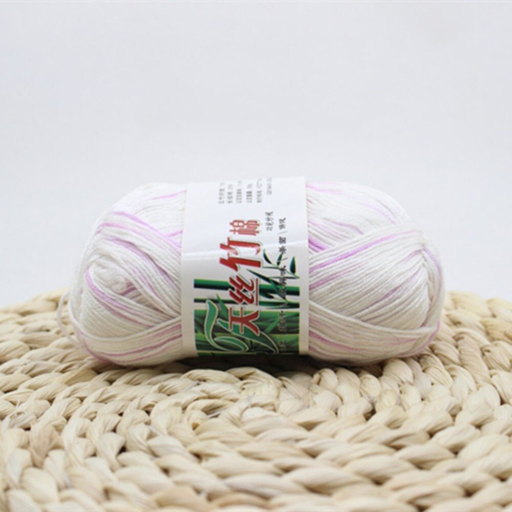 Soft Tencel Yarn Multi Strand Thread Hand Knitting Yarn Crochet Baby Yarn Wool Woven Bamboo Cotton Silk Line Knitwear