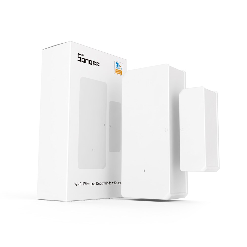 Sonoff  dw2 smart wifi-dørsensor, trådløs dørvinduesensor, ingen hub-gateway krævet, ewelink app alarm smart hjem sikkerhed: Default Title