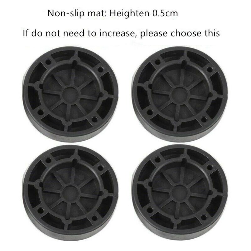 Anti-Slip En Geluidsreducerende Wasmachine Voeten Antislipmatten Koelkast Anti-Vibratie Pad Keuken badkamer Mat Accessoires