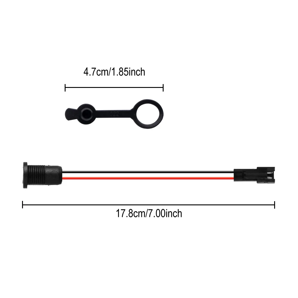 Elektro Rolle 5,5x2,1mm Gleichstrom anschluss buchse Buchsen halterung sm Stecker Stecker Kabel 5.5*2,1mm für Elektro fahrrad