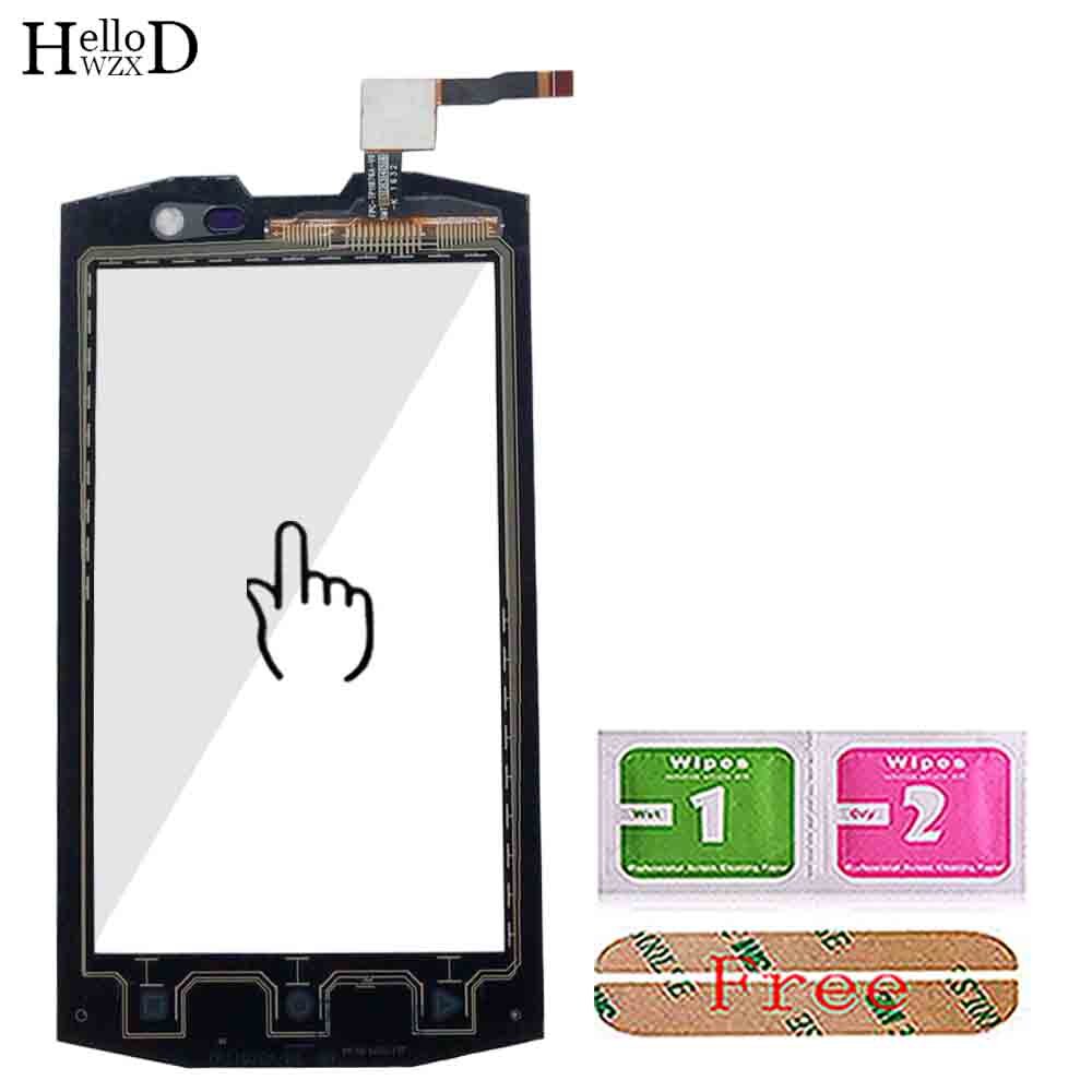 Mobile Touch Screen For AGM A8 Mini Touch Screen Digitizer Panel Front Glass Lens Sensor TouchScreen Tools Wipes