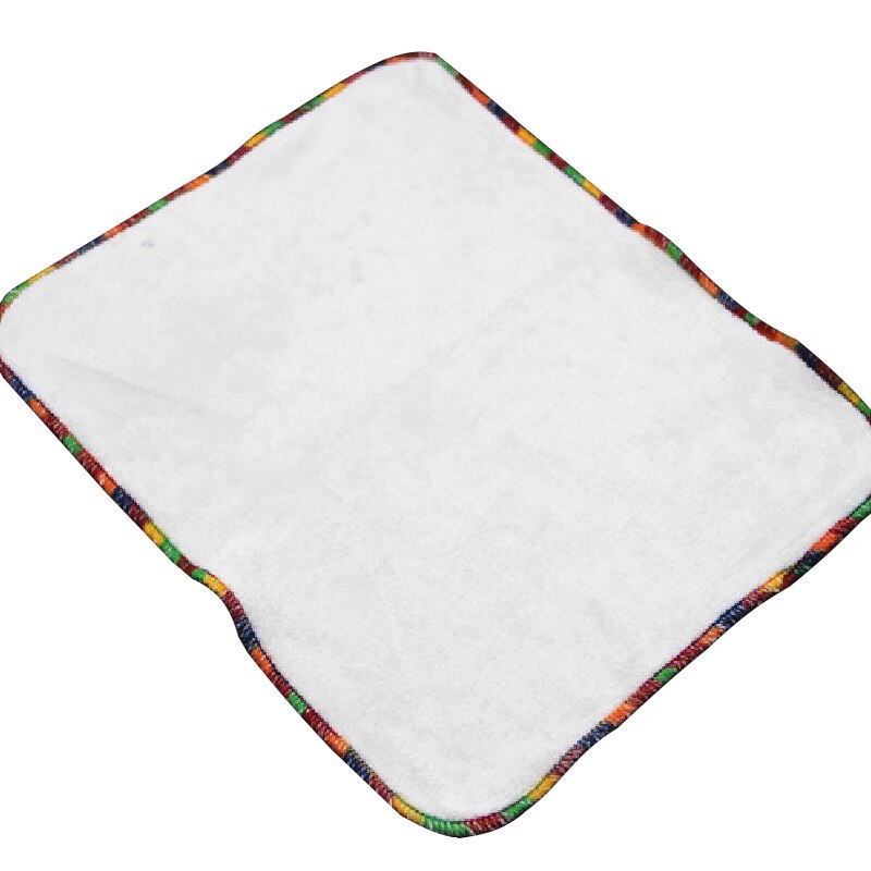 [usurpon] 5 st mycket babyduk bambufiber liten handduk tvättbar och supermjuka fyrkantiga våtservetter av bambu återanvändbar