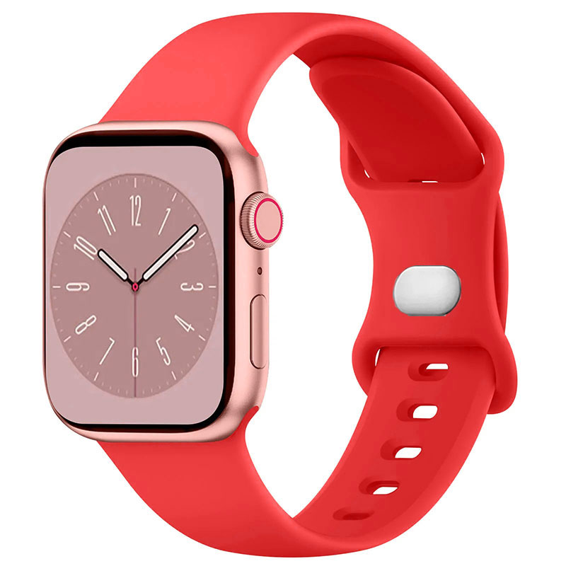 Zachte Siliconen Band Voor Apple Watch 9 8 7 6 5 4 3se Band Voor Iwatch Ultra 49Mm 45Mm 41Mm 40Mm 44Mm 38Mm 42Mm Horlogeband: Beige / 14mm
