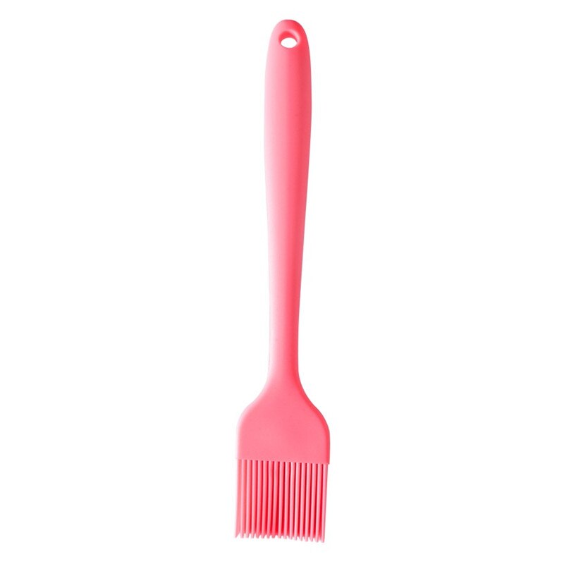 1Pc Silicone forme cuisson pâtisserie brosse bricolage gâteau pain Barbecue huile doux peinture spatule cuisine cuisson outils pour Steak: pink