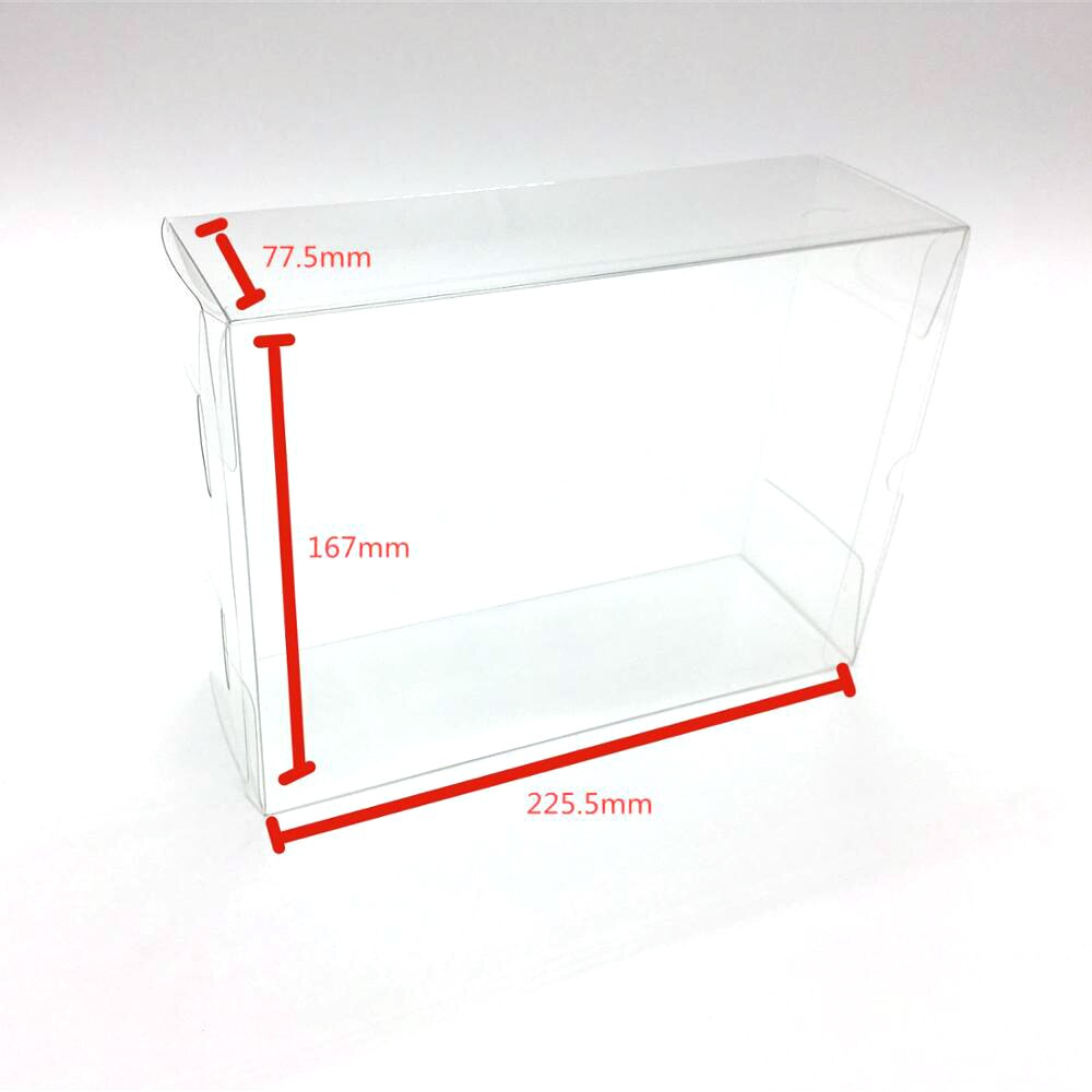 10 pcs a lot Collection box display storage box for N-E-S Classic mini Eu Version game protective box
