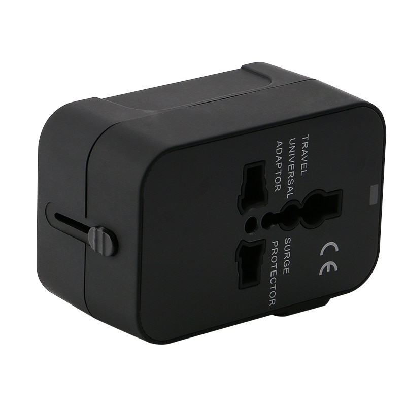 All in One International Plug Adapter World Universal Travel Adapter With Dual USB Convertor Wall Plug Power