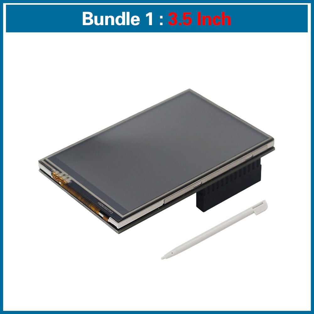S ROBOT Raspberry Pi 4 Display 3.5 inch Touch Screen 480*320 LCD + Acrylic Case Enclosure Case for Raspberry Pi 3 RPI109: 3.5 Inch