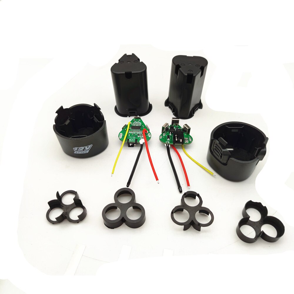 Hand Drill Kit Accessories Electric Screwdriver 3s Bms Li-ion 12.6V 18650 Pcb With Battery Storage Case Box