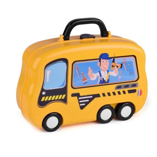 Narzędzia dla dzieci inżynier symulacja narzędzia robić naprawy zabawka Ax stolarstwo wiertarka zestaw wkrętaków robić napraw zagraj w zestaw zabawek dla dzieci prezent: Tool Suitcase