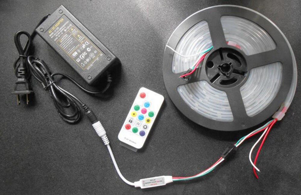 14-Key RF Remote Control 14-Key RGB Wireless Remote Control Mini RF LED Controller DC5-24V WS2812 WS2811 Led Strip