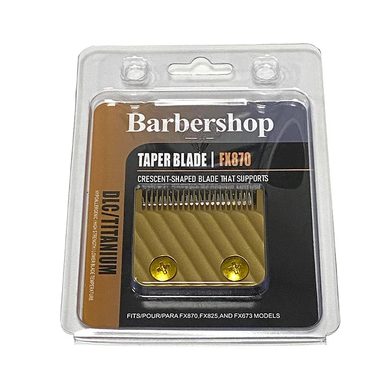 Hair Trimmer Replacement Blades Suitable For BabylissPRO Barberology FX870/FXF880/FX810/FX825/FX673N Clippers: Rose Red