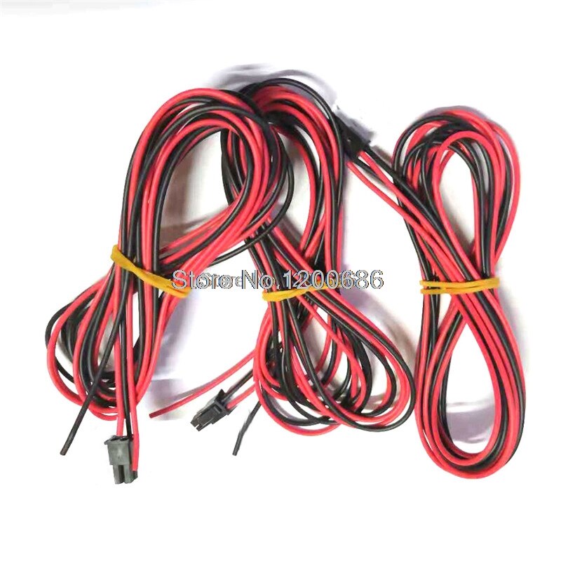 100CM 22AWG Molex/P/N 43025-0400 Molex de 4 pines Micro-Fit 3,0, cable de 20 cm de largo arnés de cable y la polaridad Pin 3 (-) Pin 4 (+)
