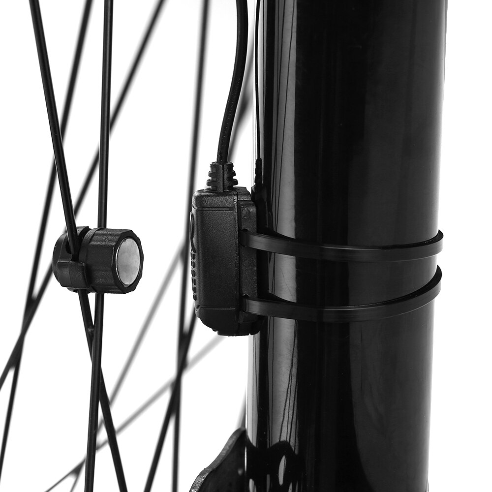 Velocímetro de Bicicleta multifuncional para ordenador de bicicleta inalámbrico/luz de fondo con cable odómetro de ciclismo impermeable con Sensor de cadencia