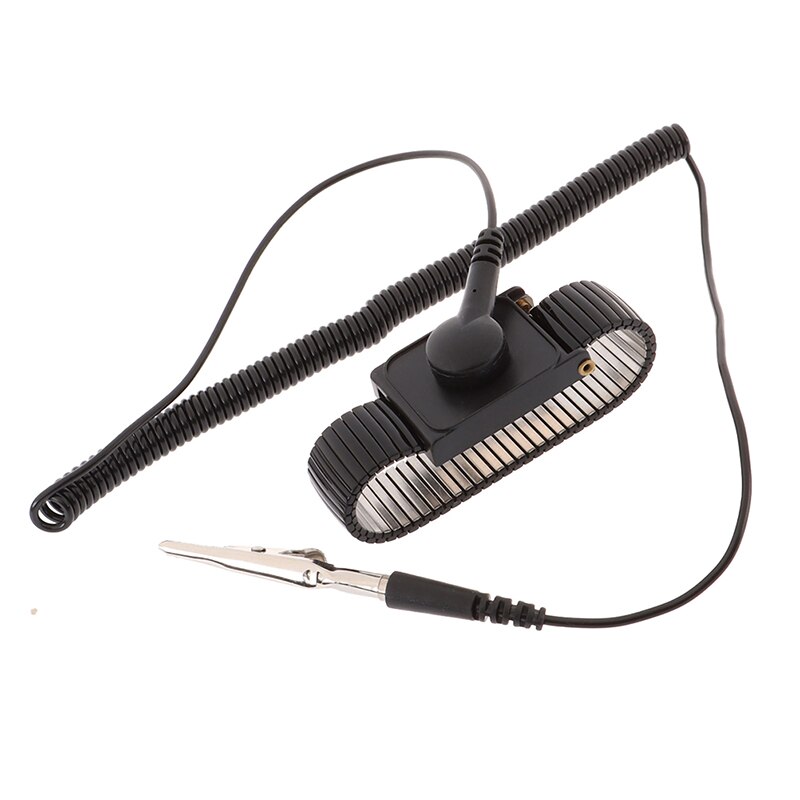 Anti static work wrist strap ESD adjustable discharge belt ground metal bracelet Pesonal safety protector