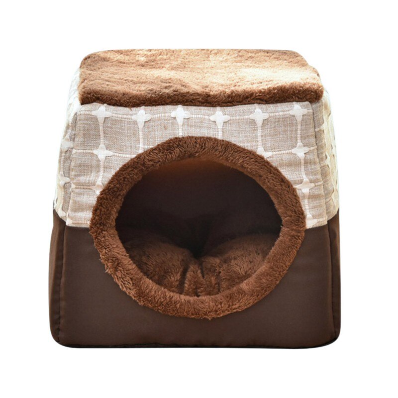 Pet Cat Bed Space Capsule House Cat Litter Villa Enclosed House Bed For Cats Pets Winter Warm Cozy Beds Soft Sleeping Bed: A4