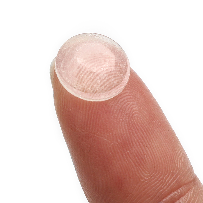 50 Grain Door Stopper Silicon Rubber 2.2mm Thickness Kitchen Cabinet Self Adhesive Stopper Damper Buffer Pad Home Improvement