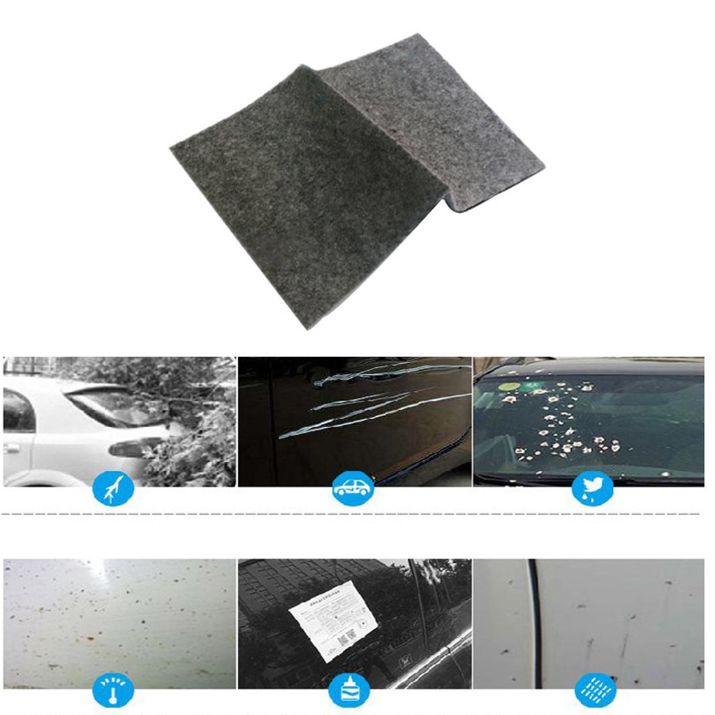 Borrador de rasguño de coche Premium, 2 unidades, eliminador de rasguño de coche, función de pulido, tecnología especial Nano 8Z