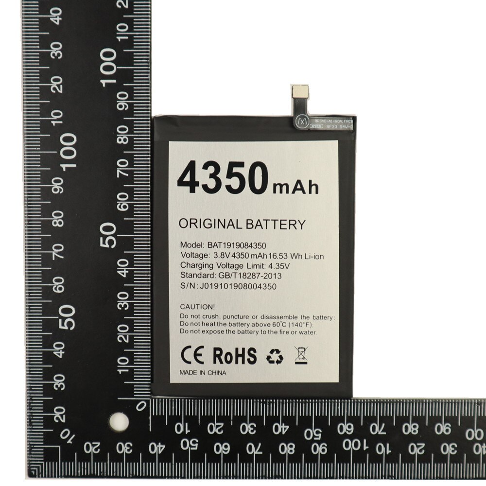 Batterie De Remplacement 4350mAh BAT1919084350 Pour Doogee N20 - Avec Outils Gratuits - Haute Capacité & Fiable