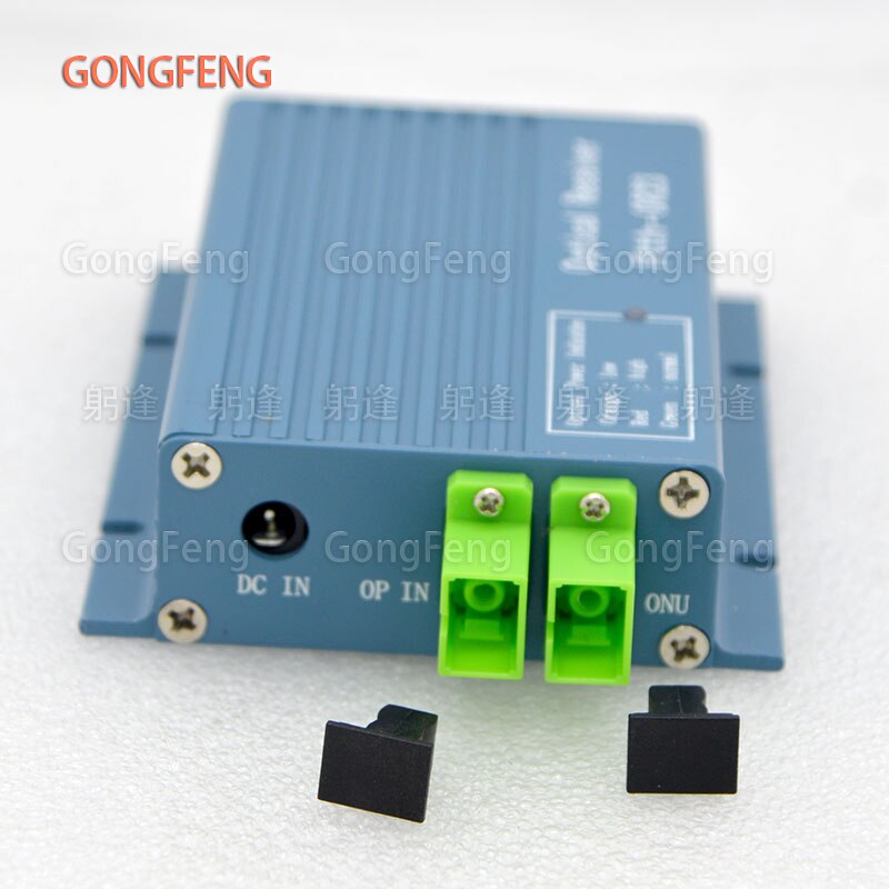 Receptor óptico FTTH CATV, convertidor WDM de fibra óptica de alto nivel, conector dúplex SC APC, Mini modo con 2 salidas RF pulgadas,