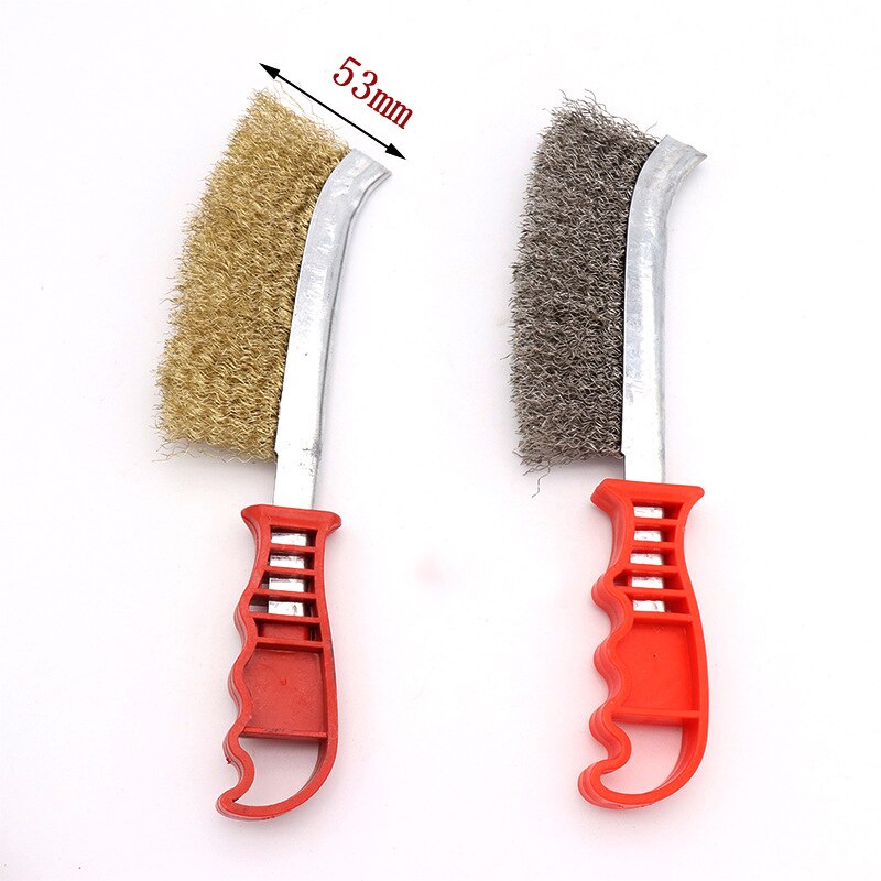 Durable BBQ Grill Cleaner Stainless Steel BBQ Cleaning Brush Grill Cleaner for Rust Removal Brush Barbecue Accessories