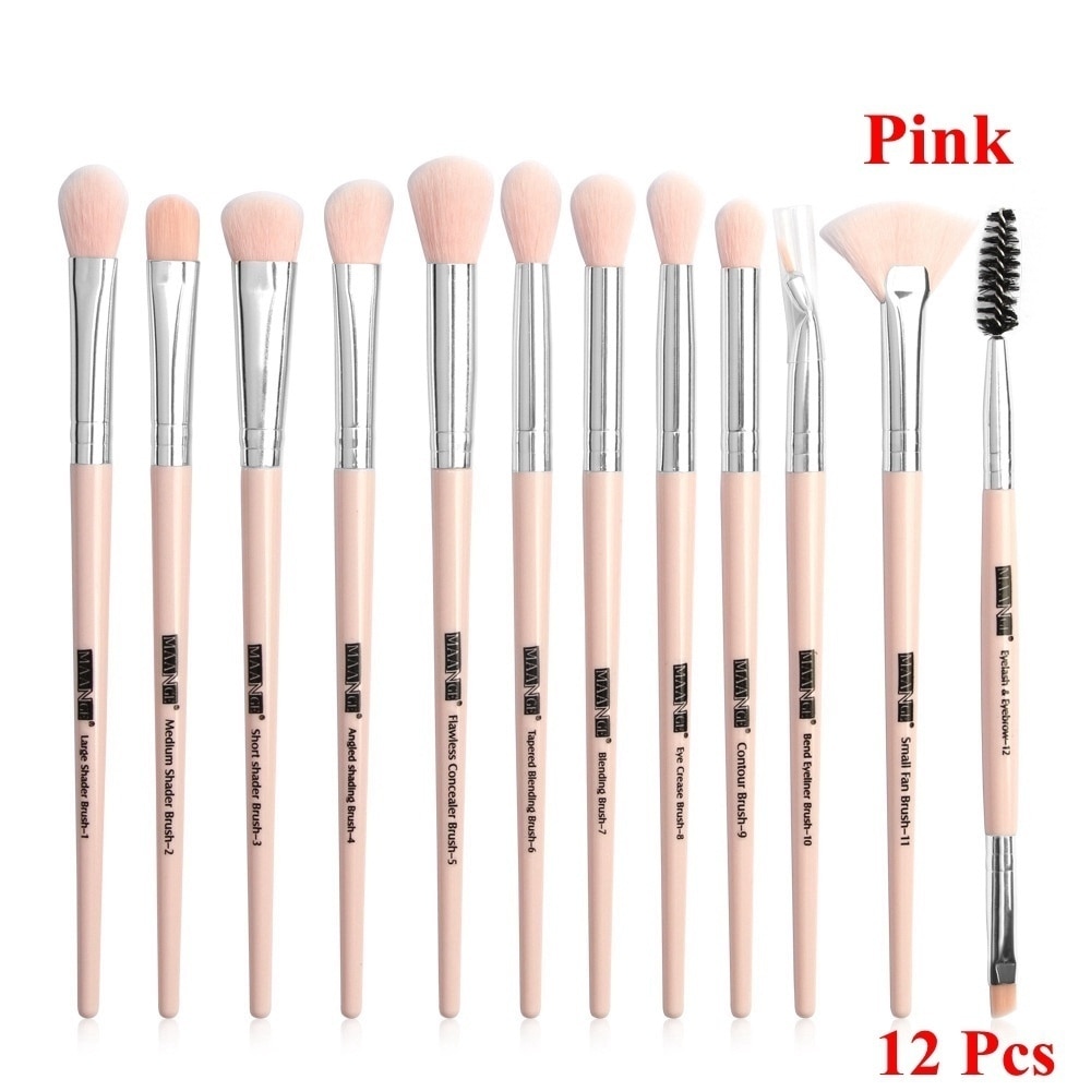 12pcs Makeup Brush Set