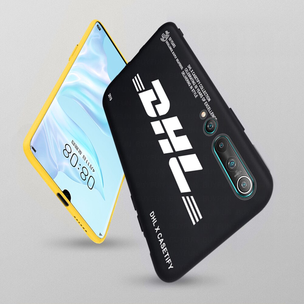 Personality Couple Dhl Pattern case For xiaomi redmi Note 9 pro Soft Silicone cover on redmi 9 Note 9 9S 9pro Not 9 pro 9S coque