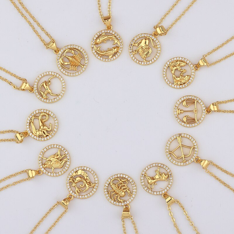 Collier Constellation scorpion lion capricorne verseau, collier zodiaque balance taureau vierge Gemini sagittaire poissons bélier Cancer