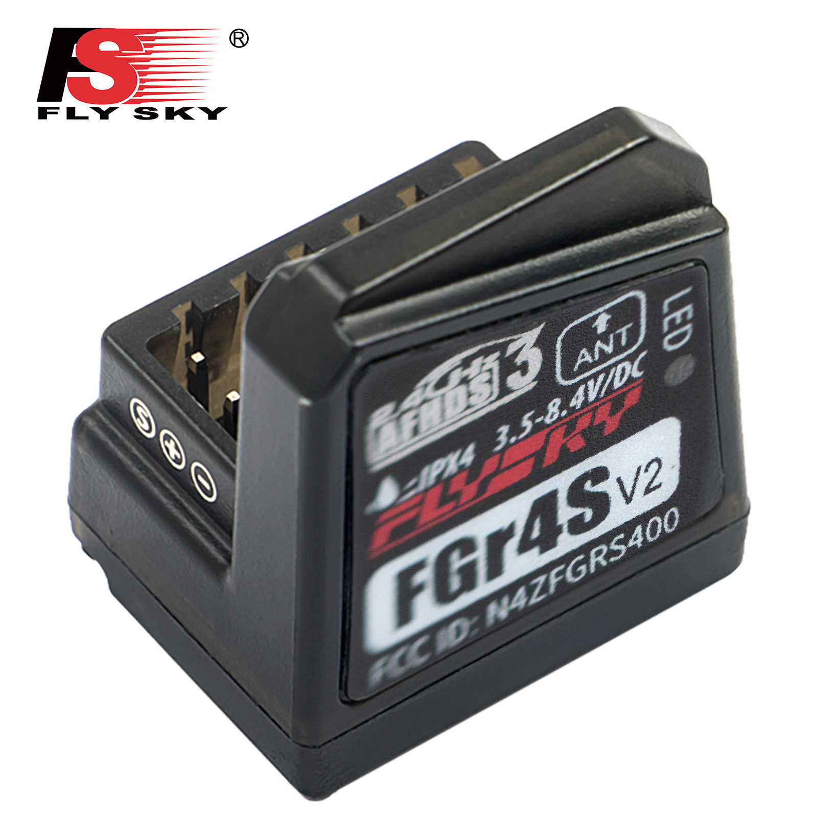 Flysky FGR4S V2 Ontvanger Afhds 3 Ingebouwde Single-Antenne Bidirectionele Uitgang Ontvanger Voor Flysky NB4 PL18 Rc zender