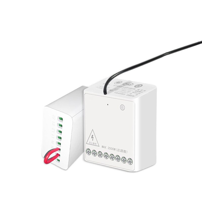 Xiaomi Aqara interruptor de relé inalámbrico controlador de módulo de Control de dos vías temporizador inteligente 2 canales de trabajo para Homekit y aplicación Mijia