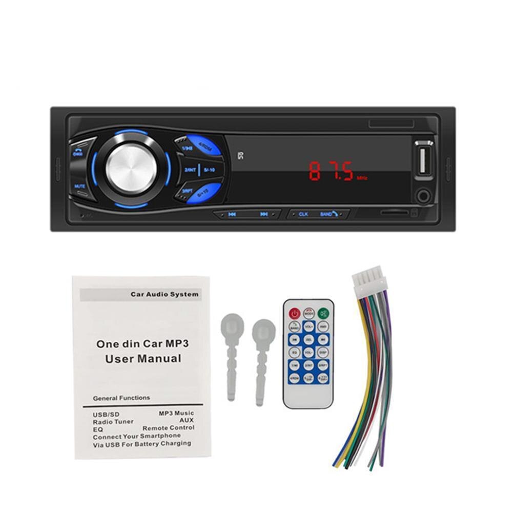 Autoradio Autoradio 1 Din Bluetooth Sd MP3 Speler JSD-520 Fm Input Speler Auto Ontvanger Dropahipping Sd Stereo Aux Usb auto Y3U0