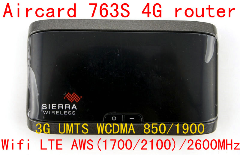 Ulåst 3g 4g lte wifi router sierra aircard 763s lte 4g mifi dongle trådløs mobil hotspot lomme mifi router