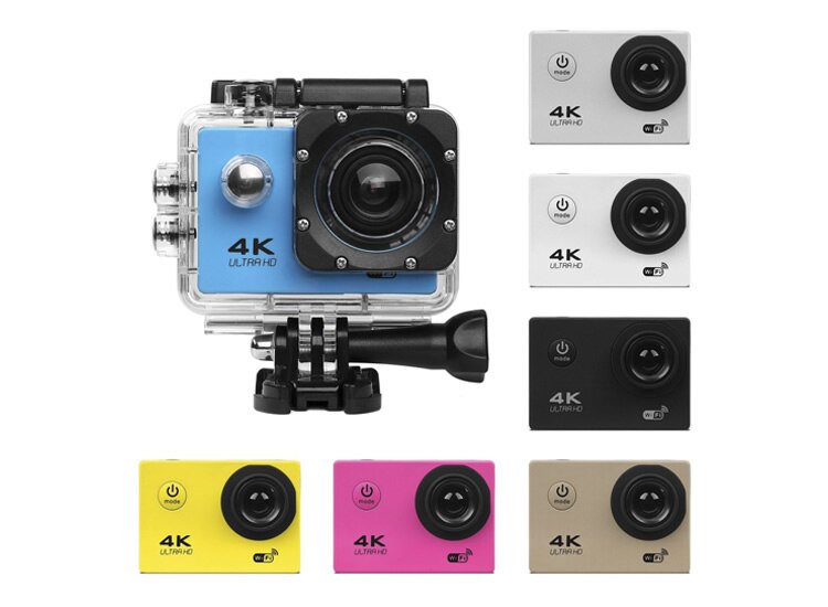 4K WIFI SPORTS ULTRA HD WATERPROOF ACTION CAMERA