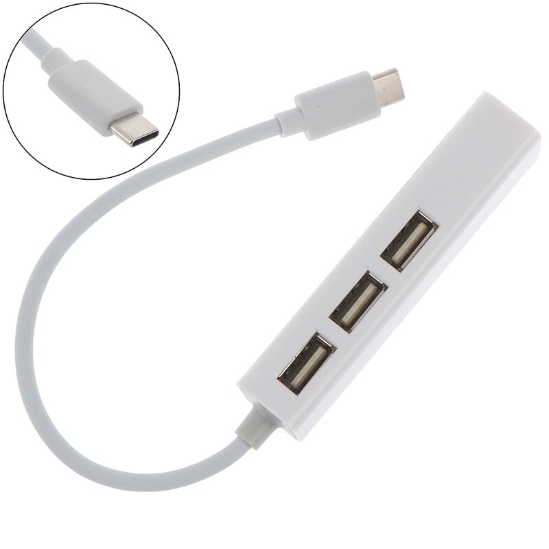 USB-C adaptateur ethernet 3 USB C hub vers ethernet rj45 lan adaptateur carte réseau
