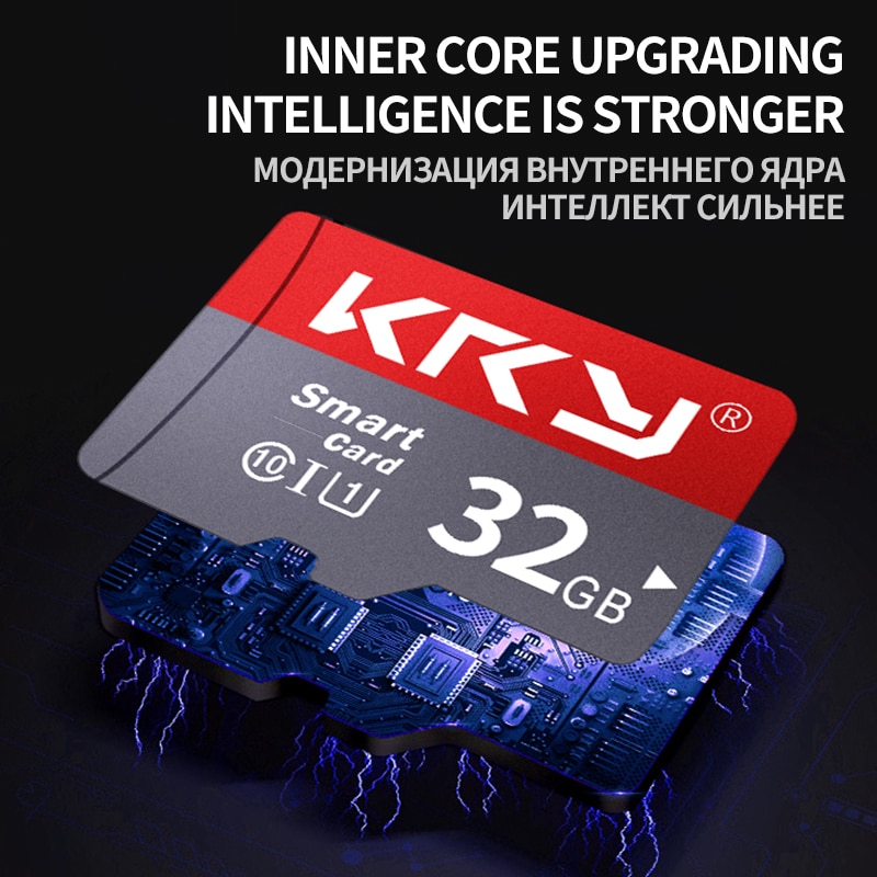 KRY Memory Card 32GB 16GB 8 GB 128 GB 64GB Microsd Card C10 Micro TF SD Card 8 16 32 64 128 GB Cartao De Memoria Card Adapter