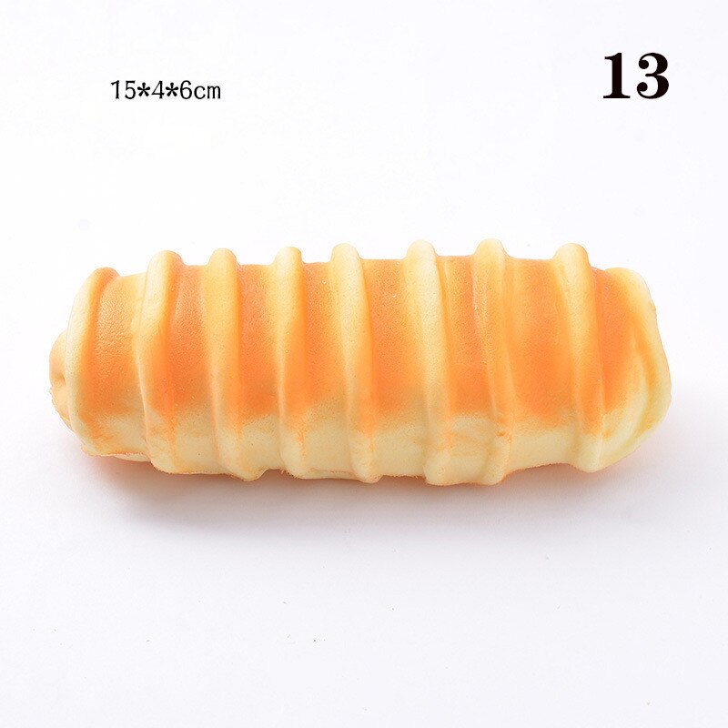 Cake Squishy colorful Hanamaki Bread Squishies Toy Squeeze Squishi Toy Squishie Slow Rising Stress Relief Toys For Childrens: 13